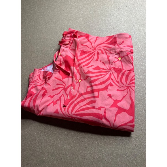 Title nine Other - Title Nine Womens Pink Floral Board Shorts Swim Trunks Size 8 Quick Dry Active